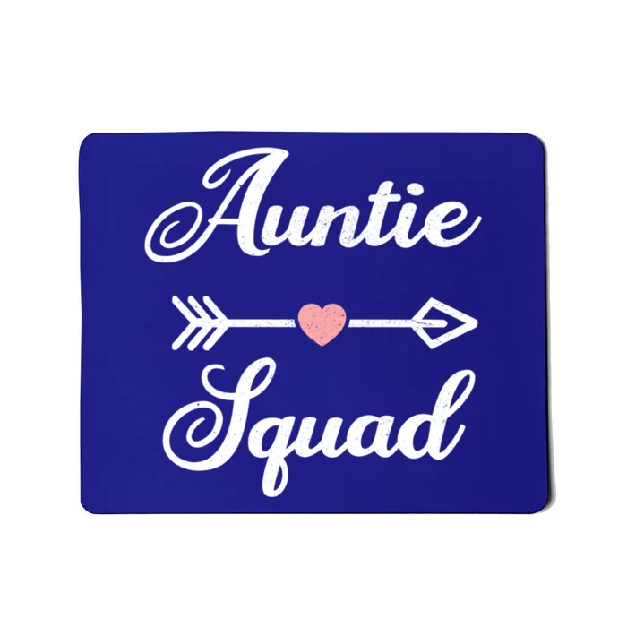 Funny Auntie Squad Tee Mom Niece Nephew For Mothers Day Gift Mousepad