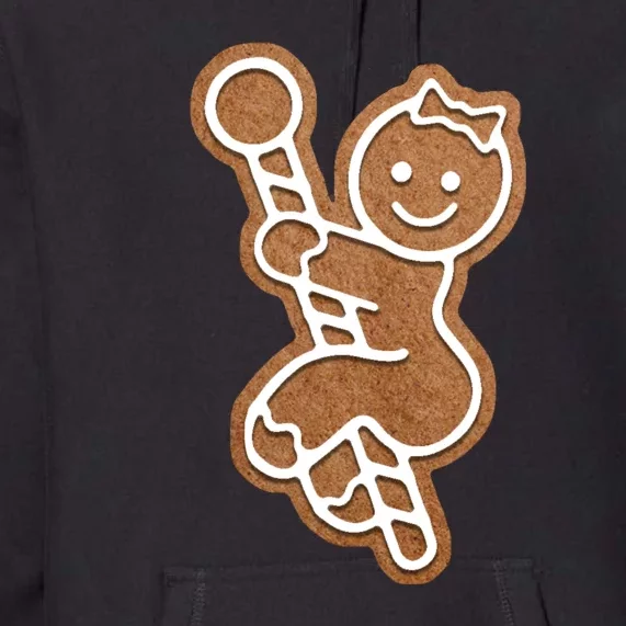 Funny Adult Sex Joke Naughty Gingerbread Christmas Holiday Matching Couple Premium Hoodie