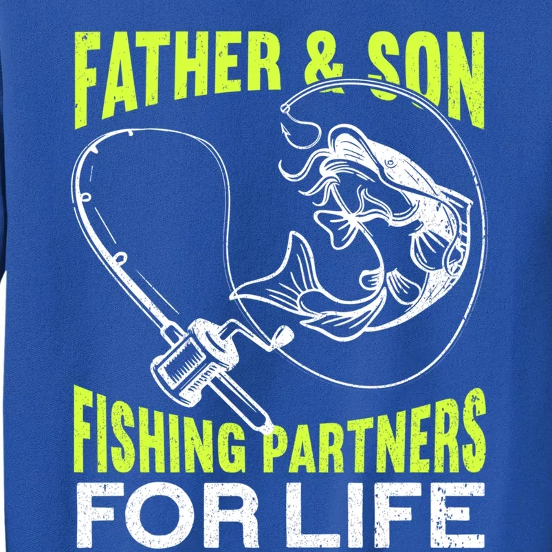 Father And Son Fishing Partners For Life Fishing Fathers Day Gift Sweatshirt