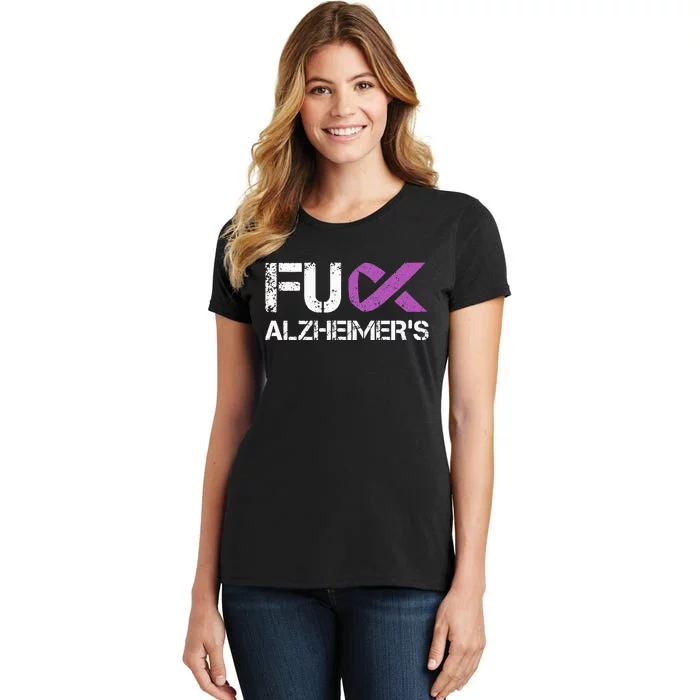 Funny Alzheimer Support Desease Awareness Women's T-Shirt