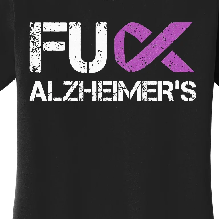 Funny Alzheimer Support Desease Awareness Women's T-Shirt