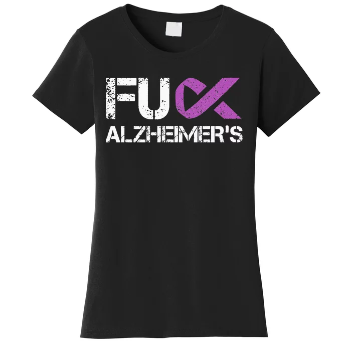 Funny Alzheimer Support Desease Awareness Women's T-Shirt