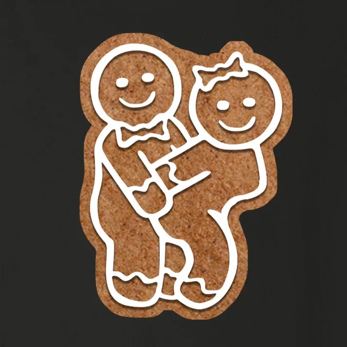 Funny Adult Sex Joke Naughty Gingerbread Make Love Christmas Matching Couple Toddler Long Sleeve Shirt