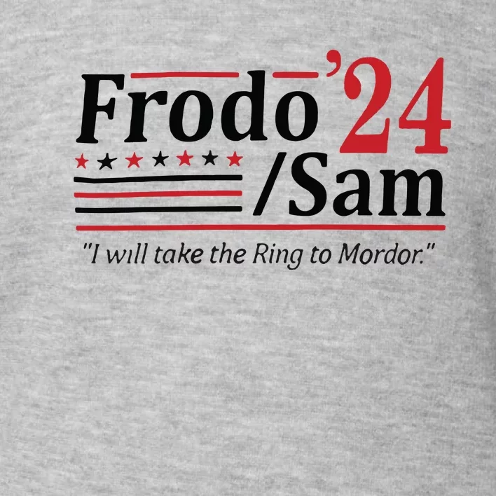 Frodo And Sam 2024 Toddler Sweatshirt