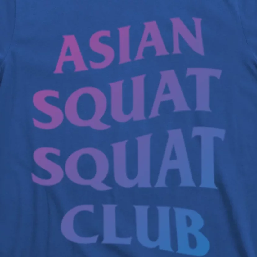 Funny Asian Squat Cool Gift For Proud Asians T-Shirt