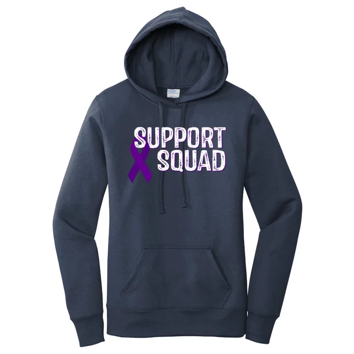 Fibromyalgia Awareness Support Squad Gift Women's Pullover Hoodie