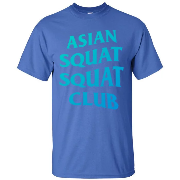 Funny Asian Squat Cool Gift For Proud Asians Tall T-Shirt