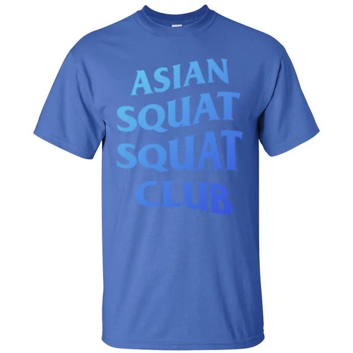 Funny Asian Squat Cool Gift For Proud Asians Tall T-Shirt