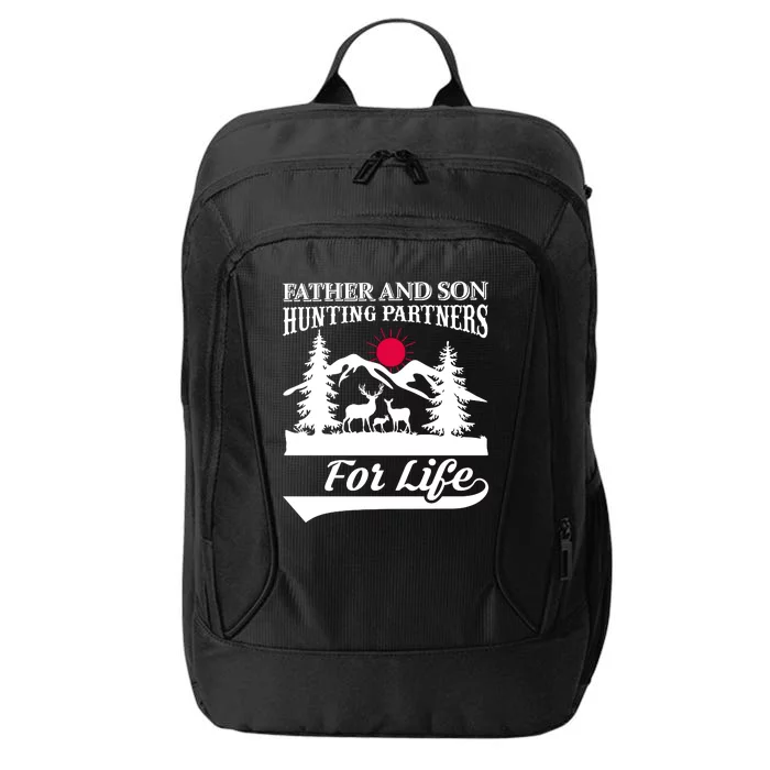 Father And Son Hunting Partners For Life City Backpack