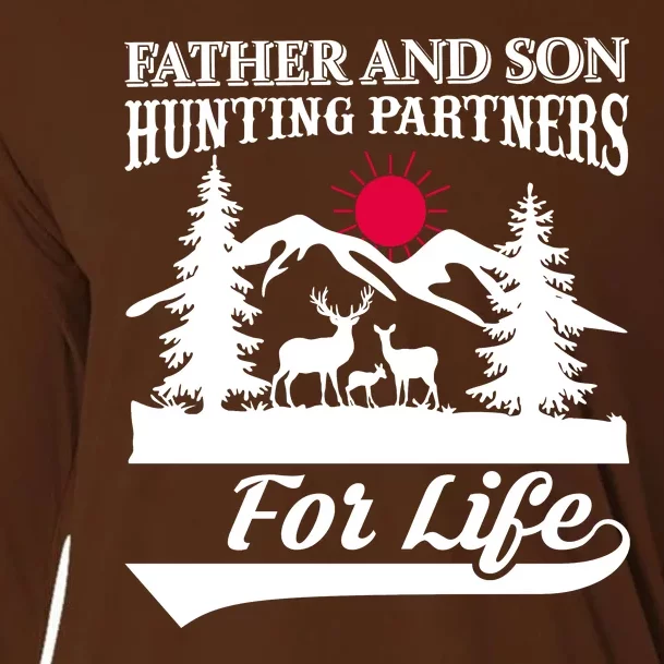 Father And Son Hunting Partners For Life Cooling Performance Long Sleeve Crew