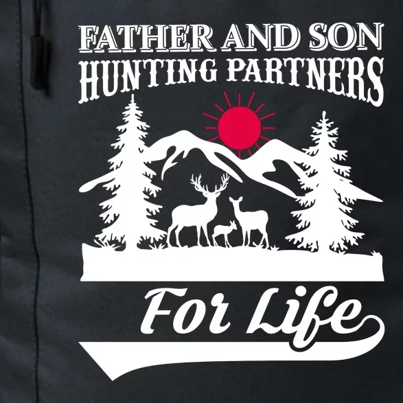 Father And Son Hunting Partners For Life Daily Commute Backpack