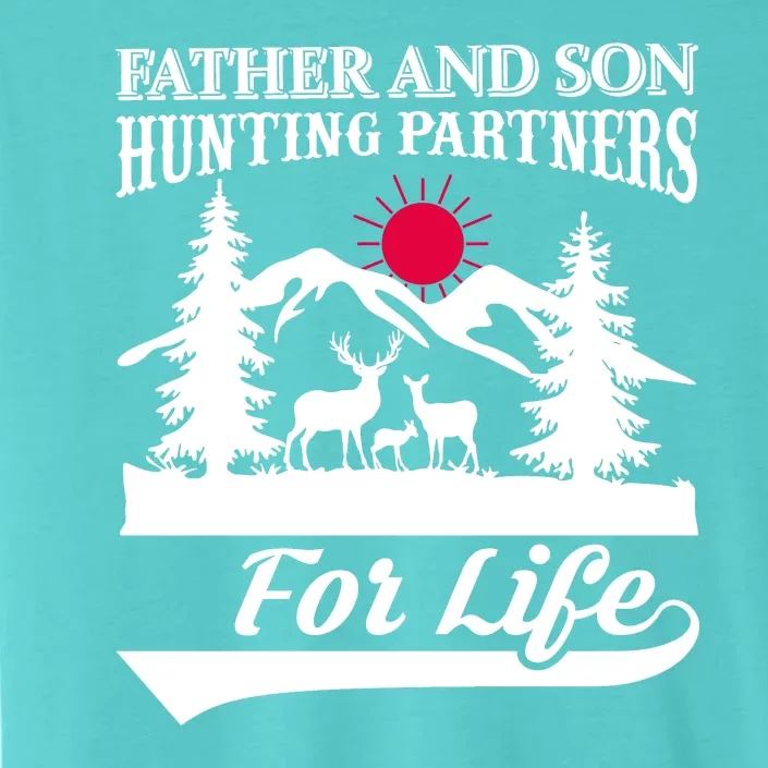 Father And Son Hunting Partners For Life ChromaSoft Performance T-Shirt