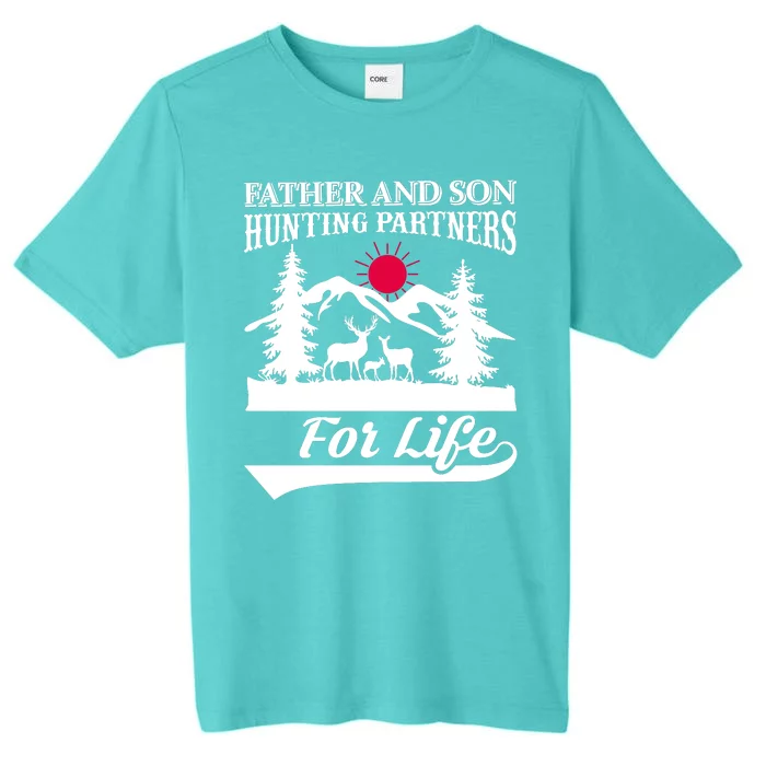 Father And Son Hunting Partners For Life ChromaSoft Performance T-Shirt