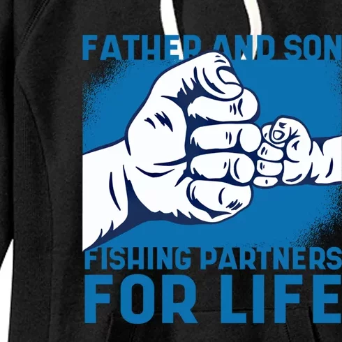 Father And Son Fishing Trip Fisher Family Great Gift Women's Fleece Hoodie