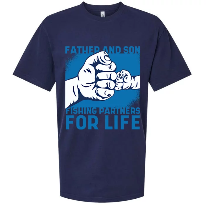 Father And Son Fishing Trip Fisher Family Great Gift Sueded Cloud Jersey T-Shirt