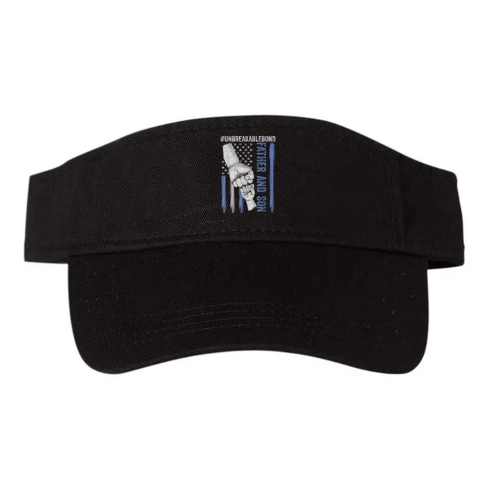 Father And Son Unbreakable Bond Father Day Gifts Valucap Bio-Washed Visor