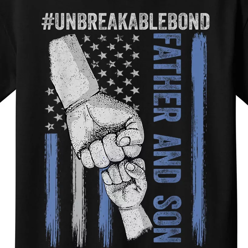 Father And Son Unbreakable Bond Father Day Gifts Kids T-Shirt