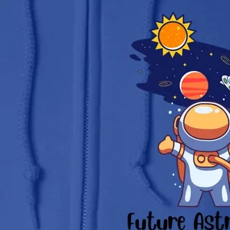 Future Astronaut Space Explorer / Mars Earth Galaxy Funny Gift Full Zip Hoodie