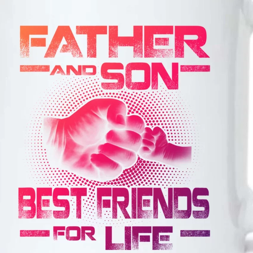 Father And Son Best Friend For Life Funny Fathers Day Great Gift Black Color Changing Mug