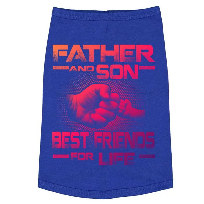 Father And Son Best Friend For Life Funny Fathers Day Great Gift Doggie Tank