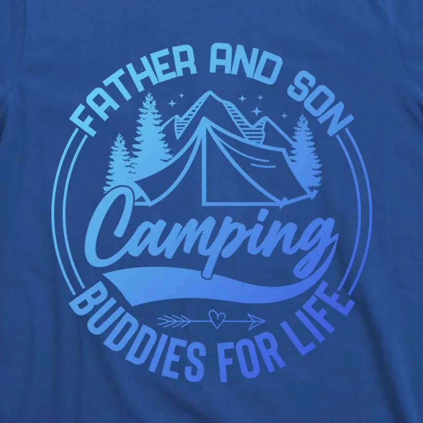 Father And Son Camping Buddies For Life Funny Camping Gift T-Shirt