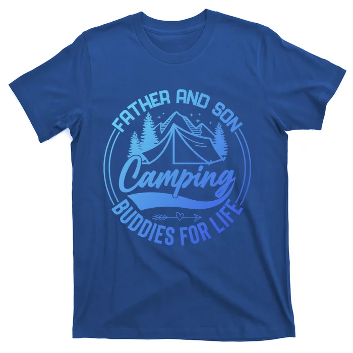 Father And Son Camping Buddies For Life Funny Camping Gift T-Shirt