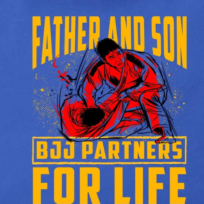 Father And Son Bjj Partners For Life Brazilian Jiujitsu Gift Zip Tote Bag