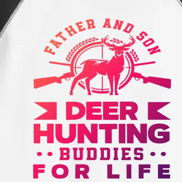 Father And Son Deer Hunting Buddies For Life Gift Toddler Fine Jersey T-Shirt