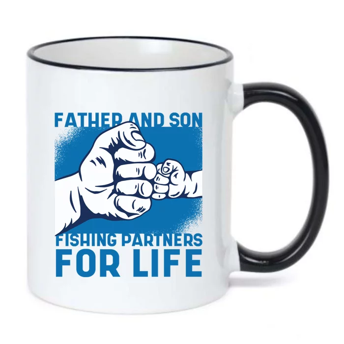 Father And Son Fishing Trip Fisher Family Great Gift Black Color Changing Mug