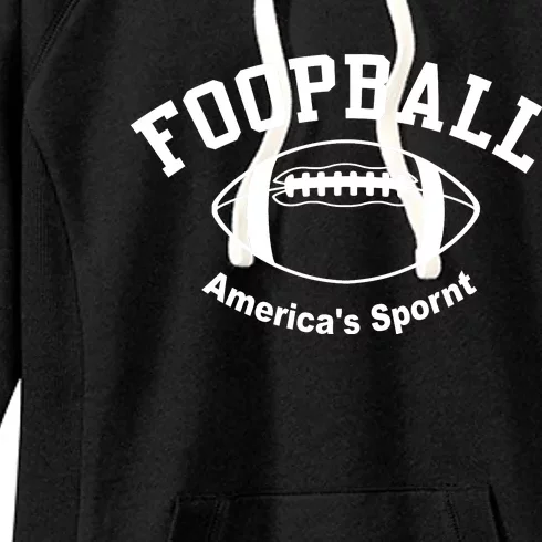 Foopball AmericaS Spornt Women's Fleece Hoodie