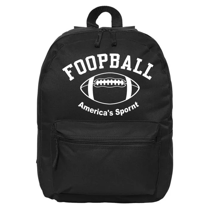 Foopball AmericaS Spornt 16 in Basic Backpack