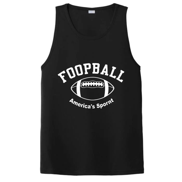 Foopball AmericaS Spornt Performance Tank