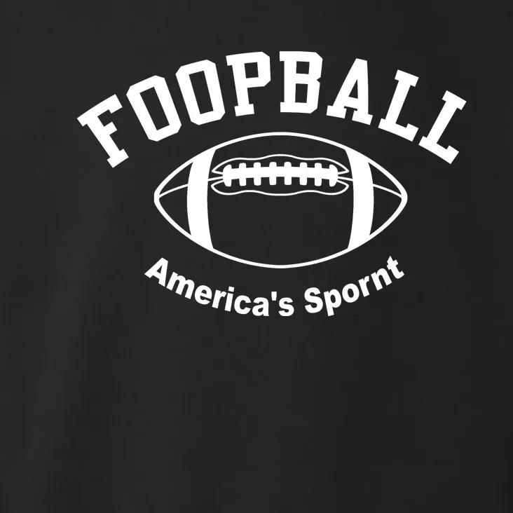 Foopball AmericaS Spornt Toddler Hoodie