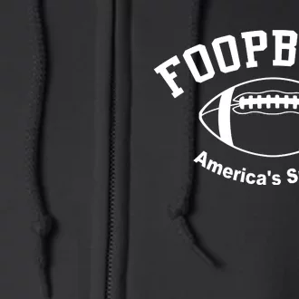 Foopball AmericaS Spornt Full Zip Hoodie