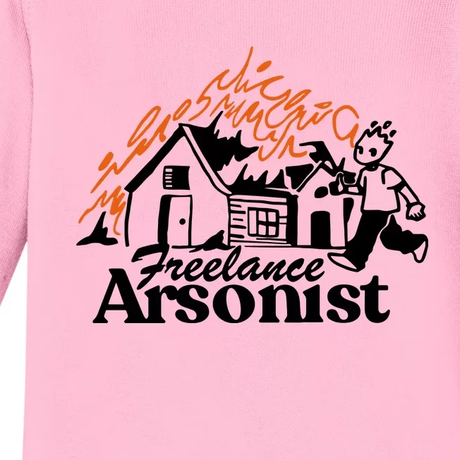 Freelance Arsonist Sobsannix Baby Long Sleeve Bodysuit