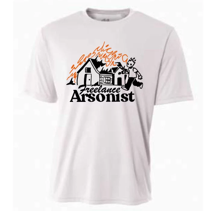 Freelance Arsonist Sobsannix Cooling Performance Crew T-Shirt