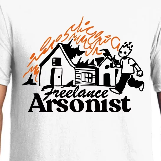 Freelance Arsonist Sobsannix Pajama Set