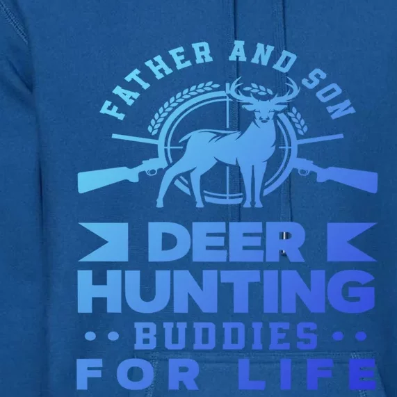 Father And Son Deer Hunting Buddies For Life Gift Premium Hoodie