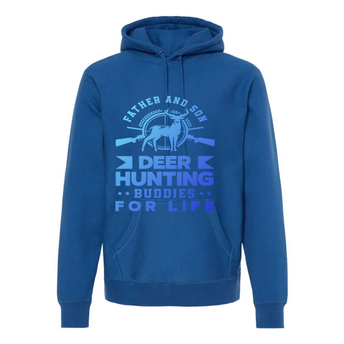 Father And Son Deer Hunting Buddies For Life Gift Premium Hoodie