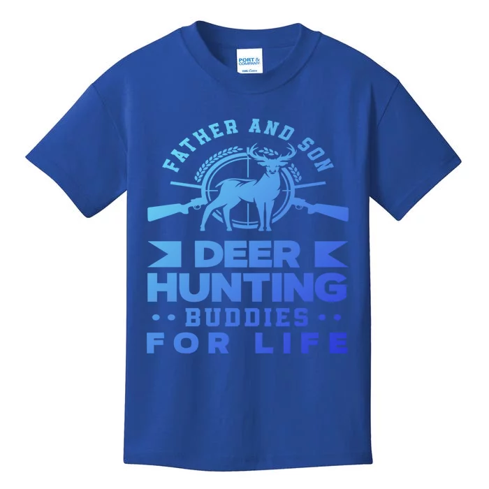 Father And Son Deer Hunting Buddies For Life Gift Kids T-Shirt