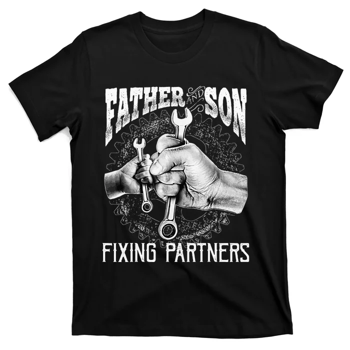 Father And Son Mechanic Mechanic Fathers Day Gift Men T-Shirt