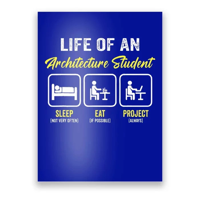 Funny Architecture Student For Architects Architecture Lover Poster