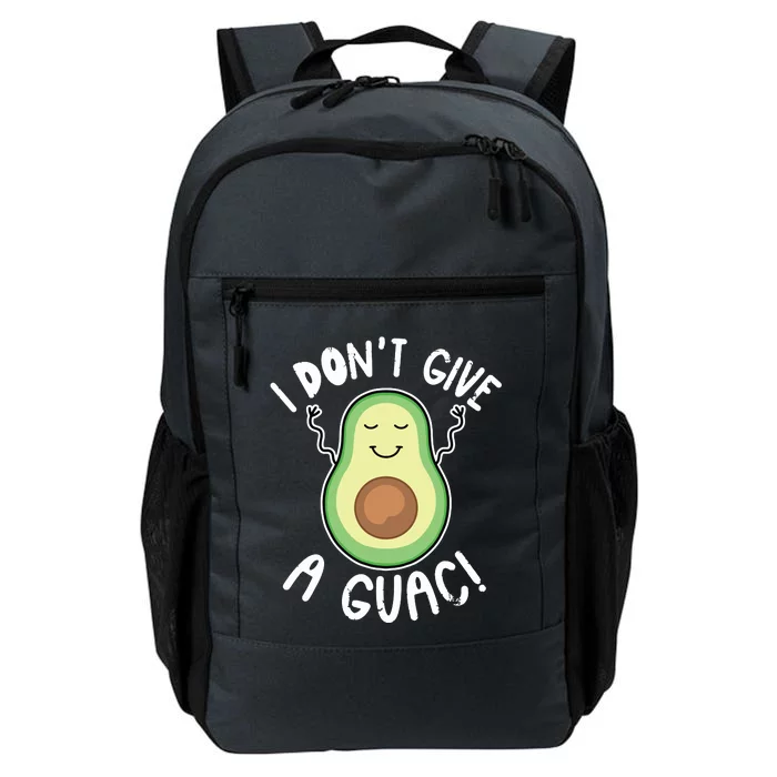 Funny Avocado Shirts I Dont Give A Guac Vegan Daily Commute Backpack