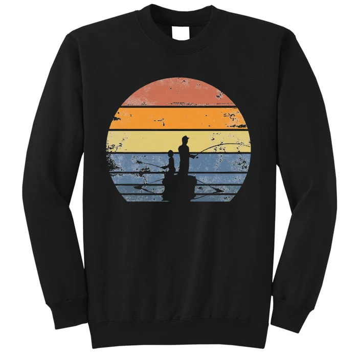 Father And Son Matching Fishing Partners Gift Tall Sweatshirt