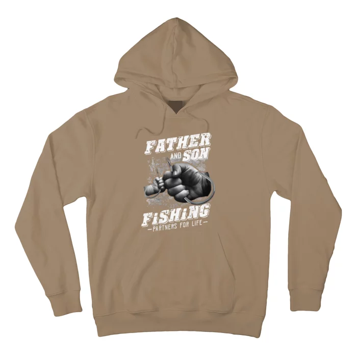 Father And Son Fishing Partner For Life Father Day Hoodie