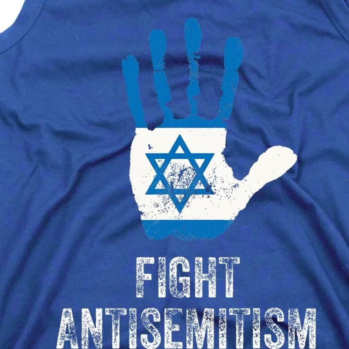 Fight Antisemitism Stop the Hate Jewish Pride Tank Top