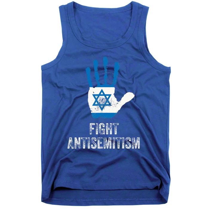 Fight Antisemitism Stop the Hate Jewish Pride Tank Top