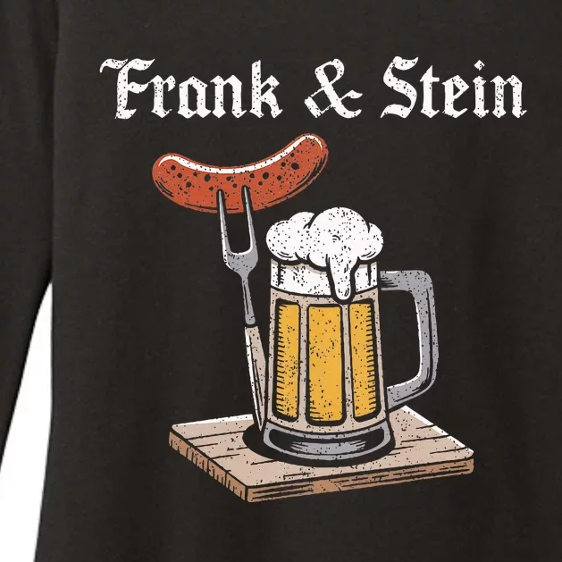 Frank And Stein German Beer Drinking Oktoberfest Womens CVC Long Sleeve Shirt