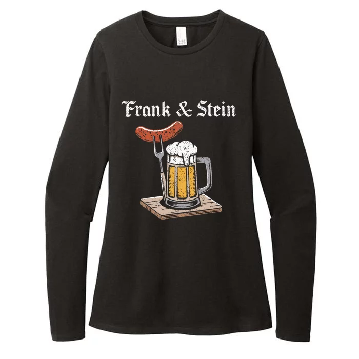 Frank And Stein German Beer Drinking Oktoberfest Womens CVC Long Sleeve Shirt