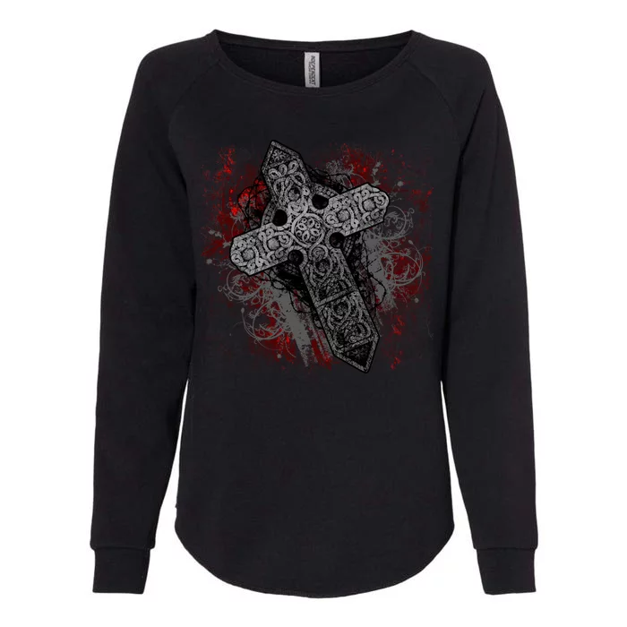 Fashion Cross Womens California Wash Sweatshirt